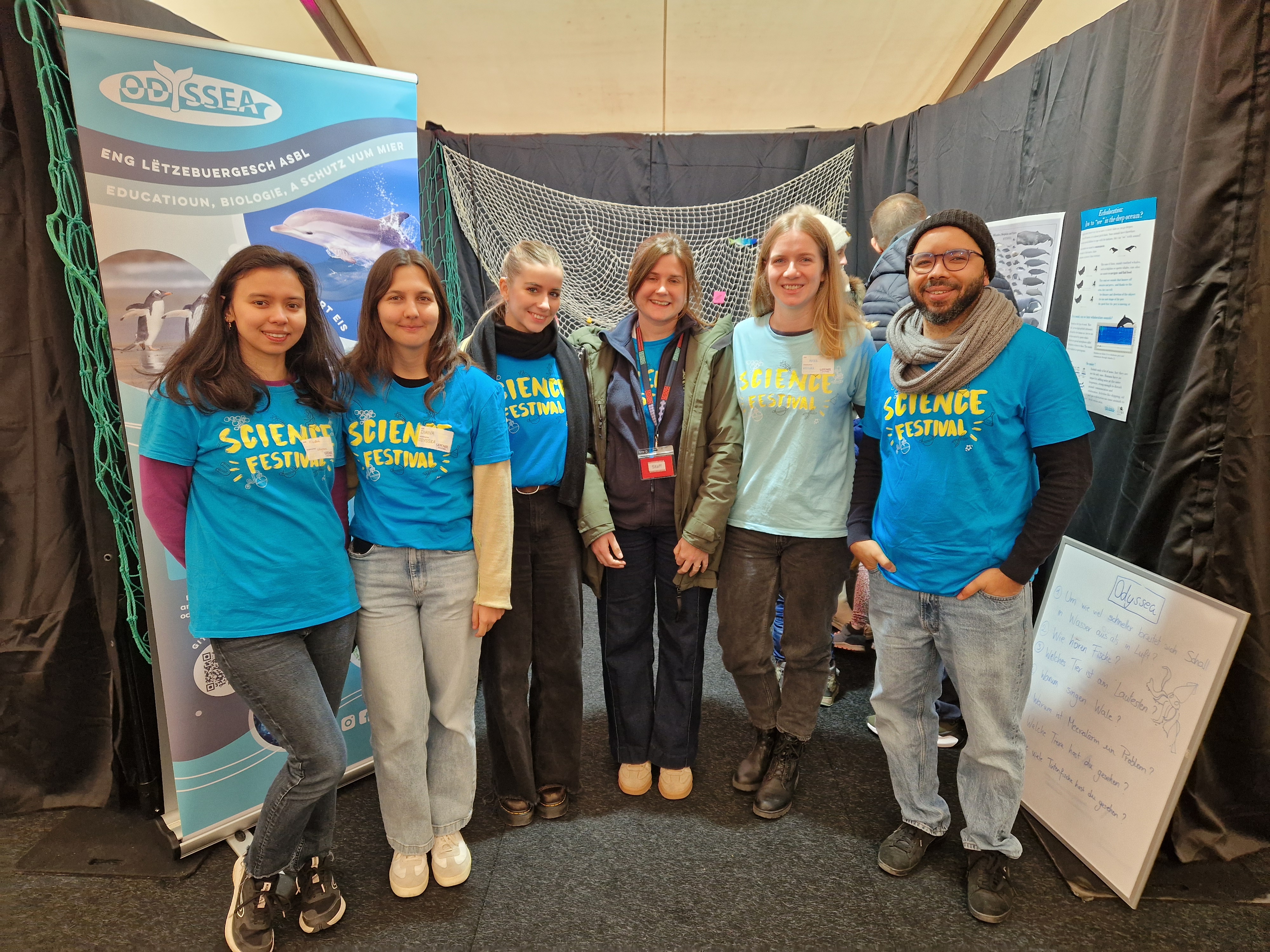 Odyssea volunteers Science Festival 2025